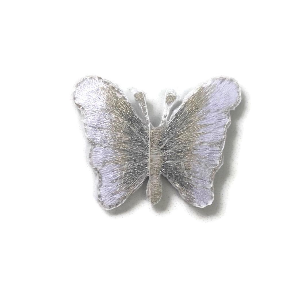 Small WS Butterfly Embroidered Patch - Picture 3 of 3